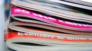 pile of magazines