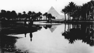 old image of pyramid